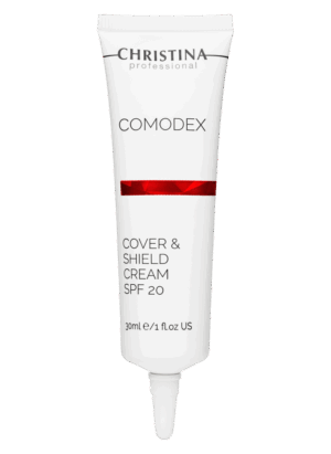 Comodex Cover & Shield Cream SPF 20 Защитный крем с тоном SPF 20, 30 мл