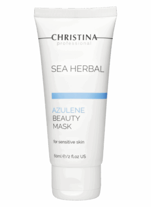 Sea Herbal Beauty Mask Azulene for sensitive skin Маска красоты на основе морских трав для чувствительной кожи «Азулен», 60 мл
