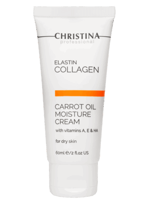 ElastinCollagen Carrot Oil Moisture Cream with Vitamins A, E & HA for dry skin Увлажняющий крем с витаминами А, Е и гиалуроновой кислотой для сухой кожи «Эластин, коллаген, морковное масло», 60